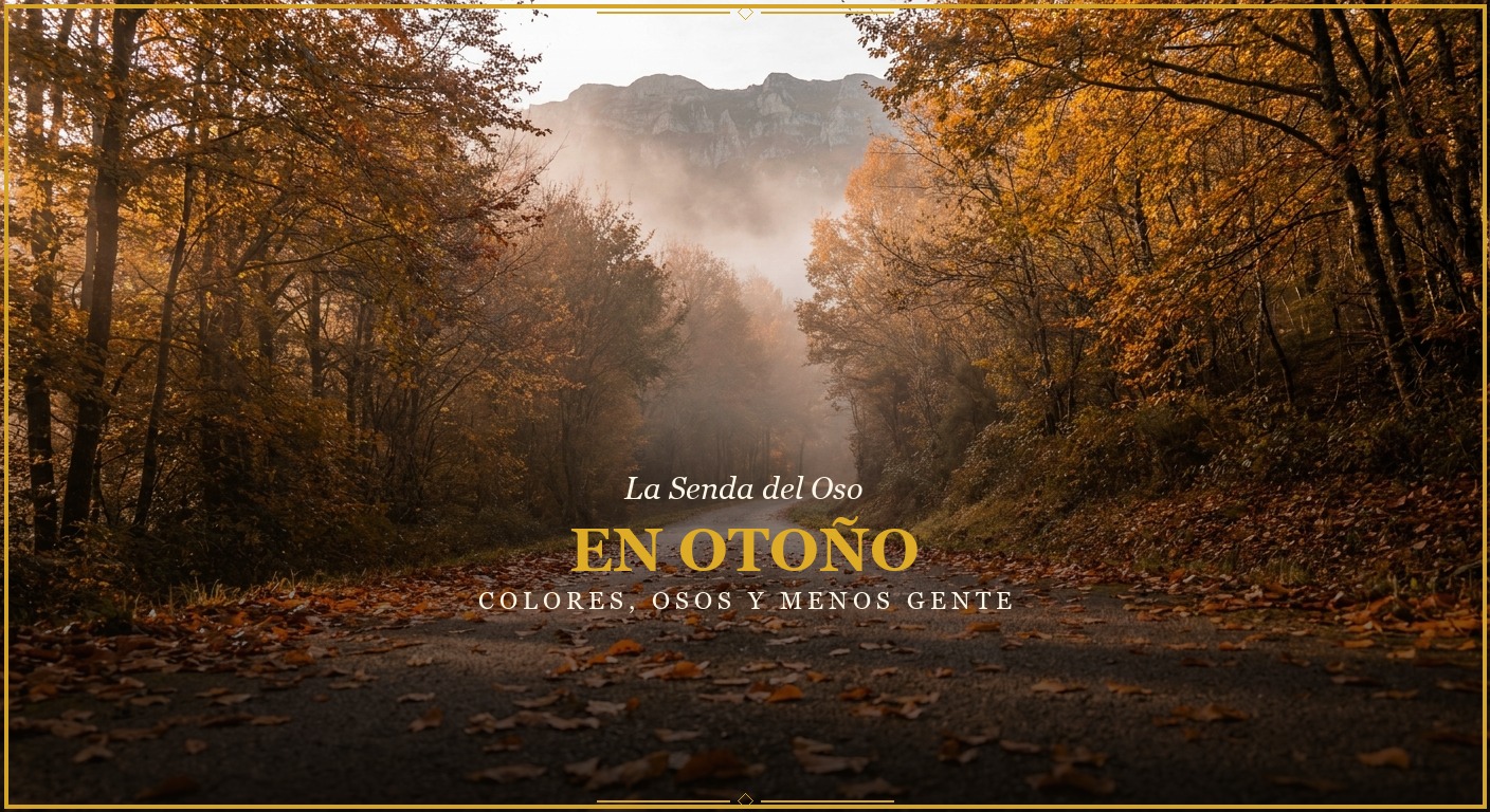 La Senda del Oso en otoño: colores, osos y menos gente